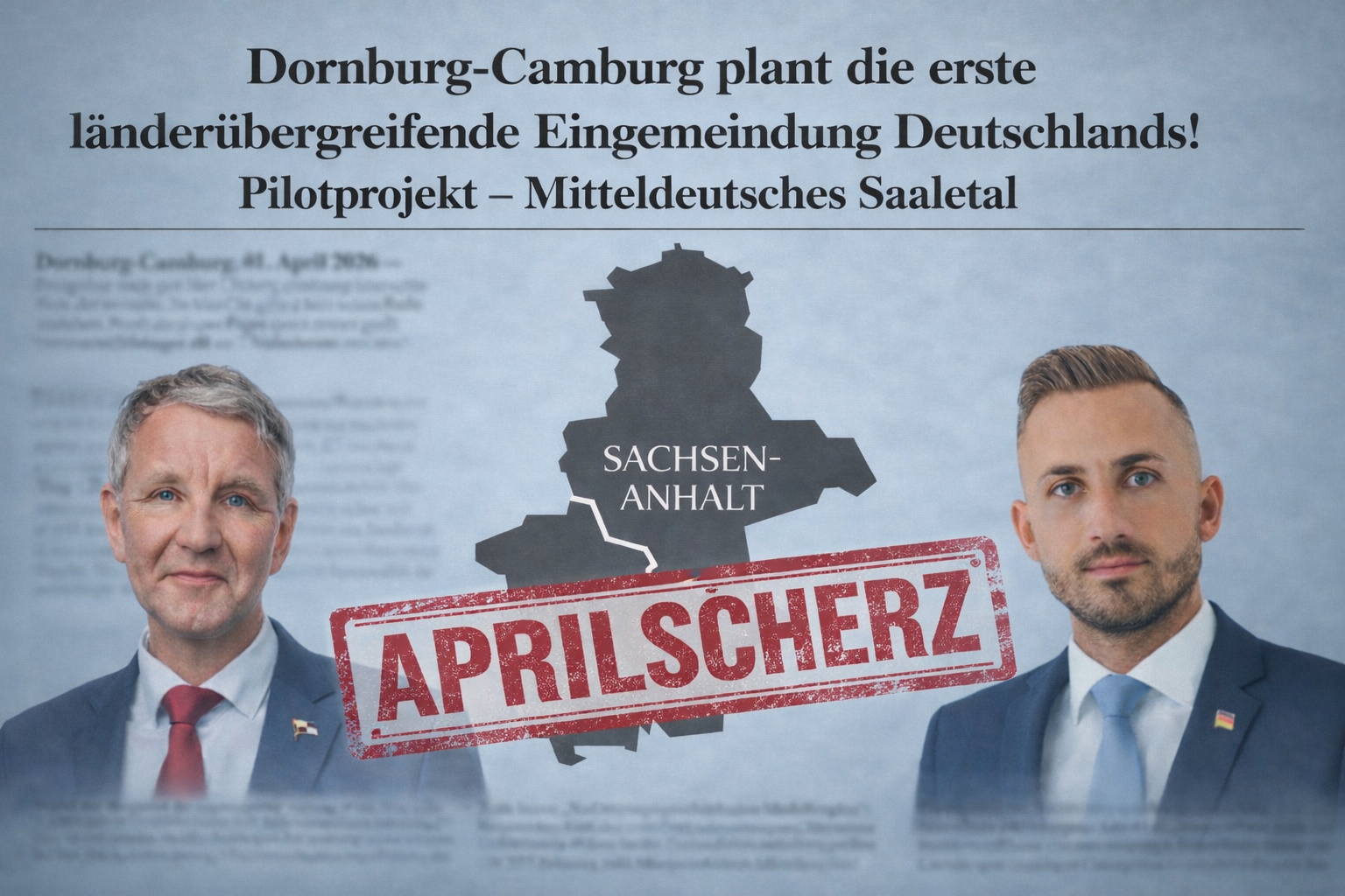 Dornburg-Camburg plant die erste länderübergreifende Eingemeindung Deutschlands!